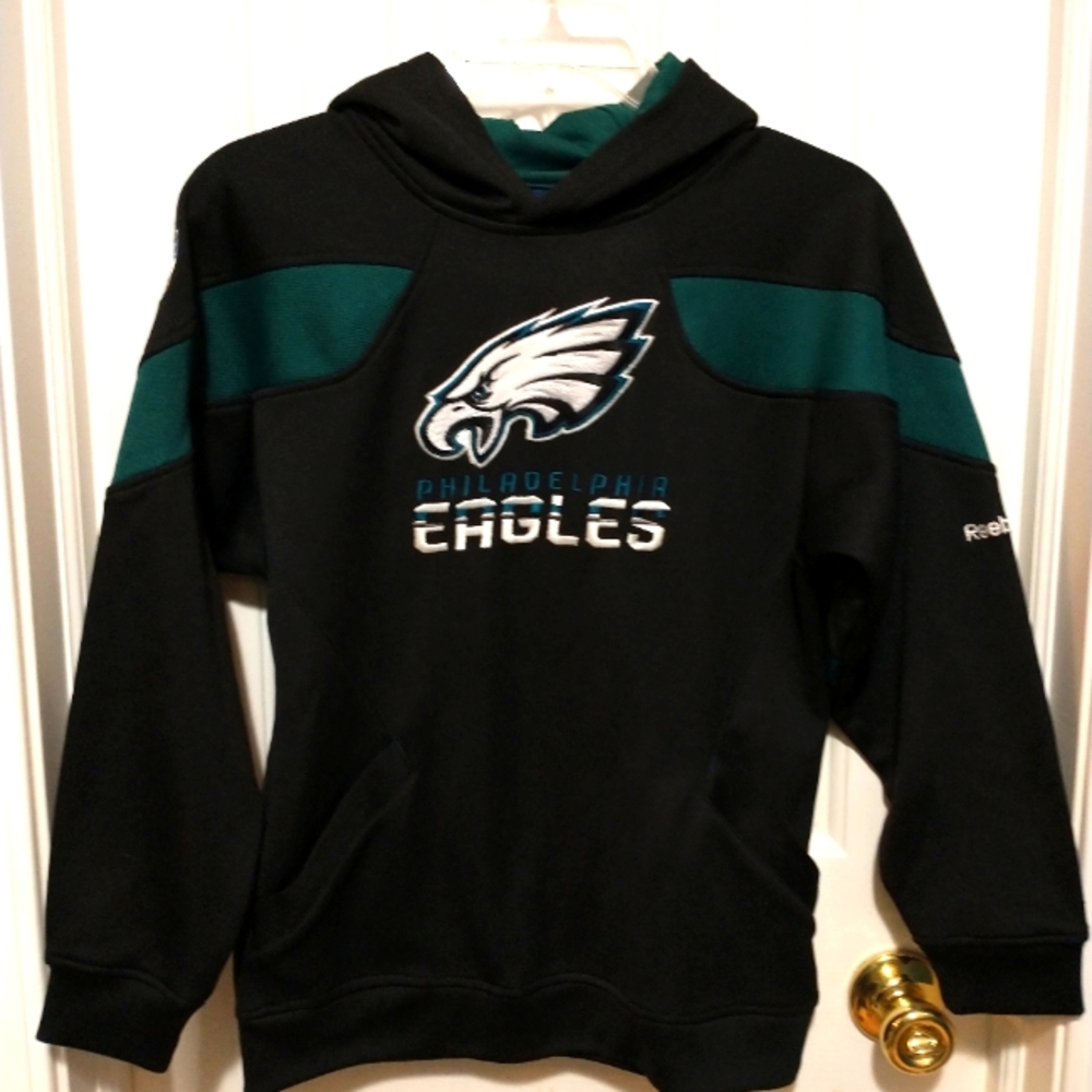 Kids Philadelphia Eagles NFL Reebok Hoodie 10/12 M
